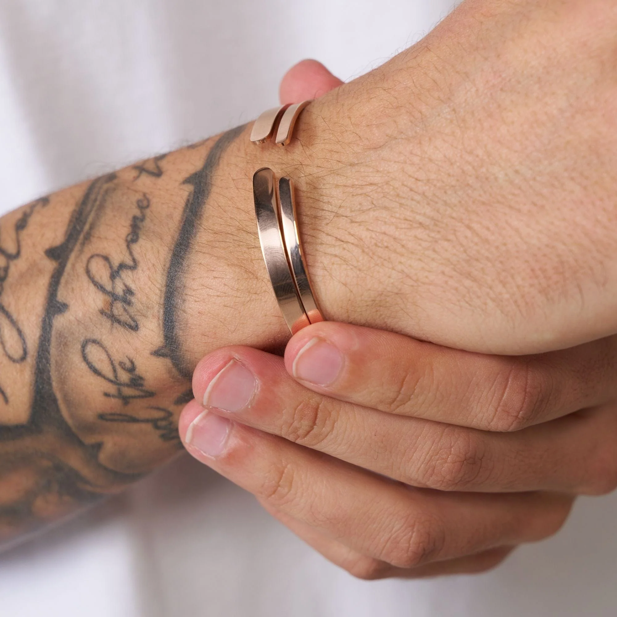 Classic Cuff 3mm (Rose Gold) - Image 5