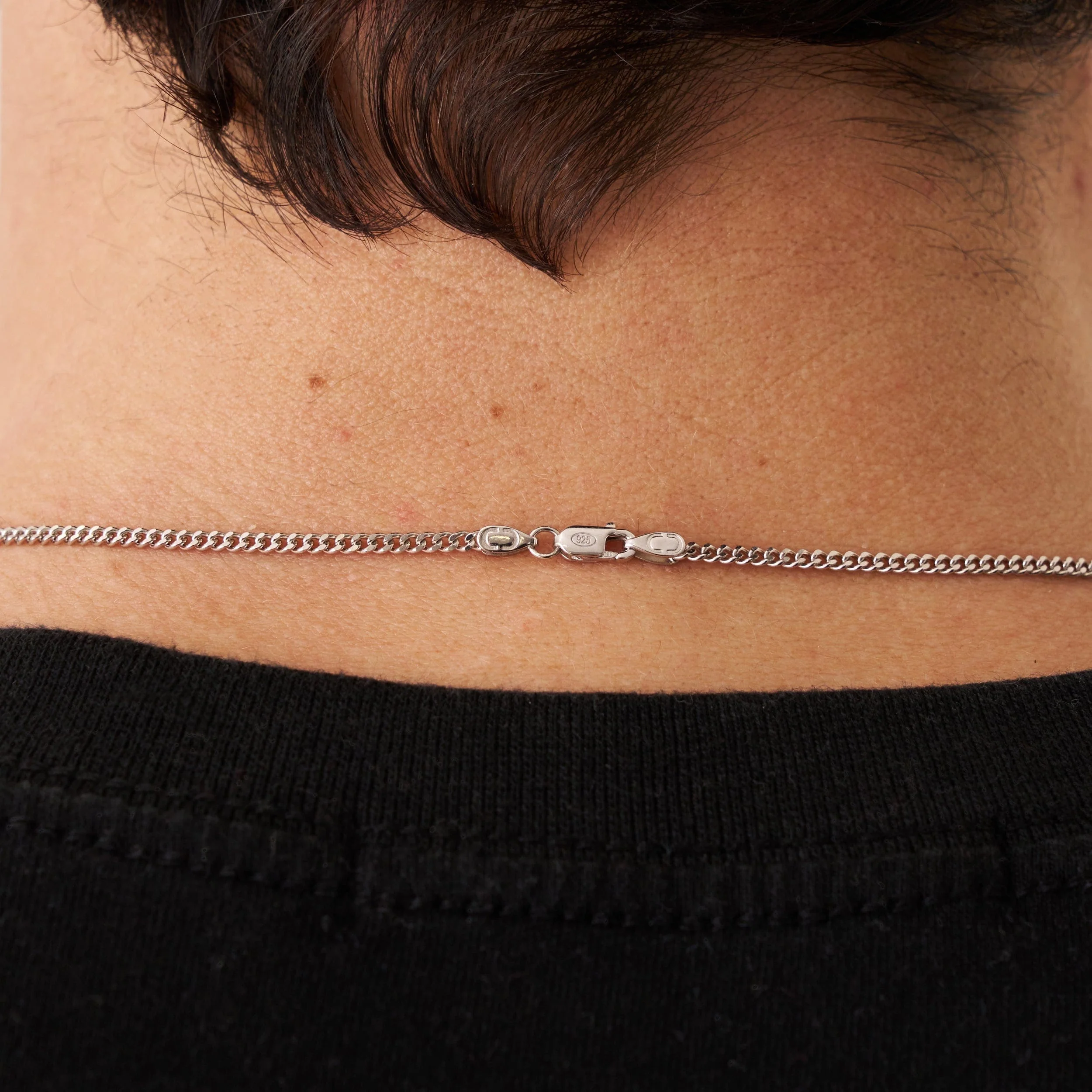 Cuban (Sterling Silver) 2mm - Image 5