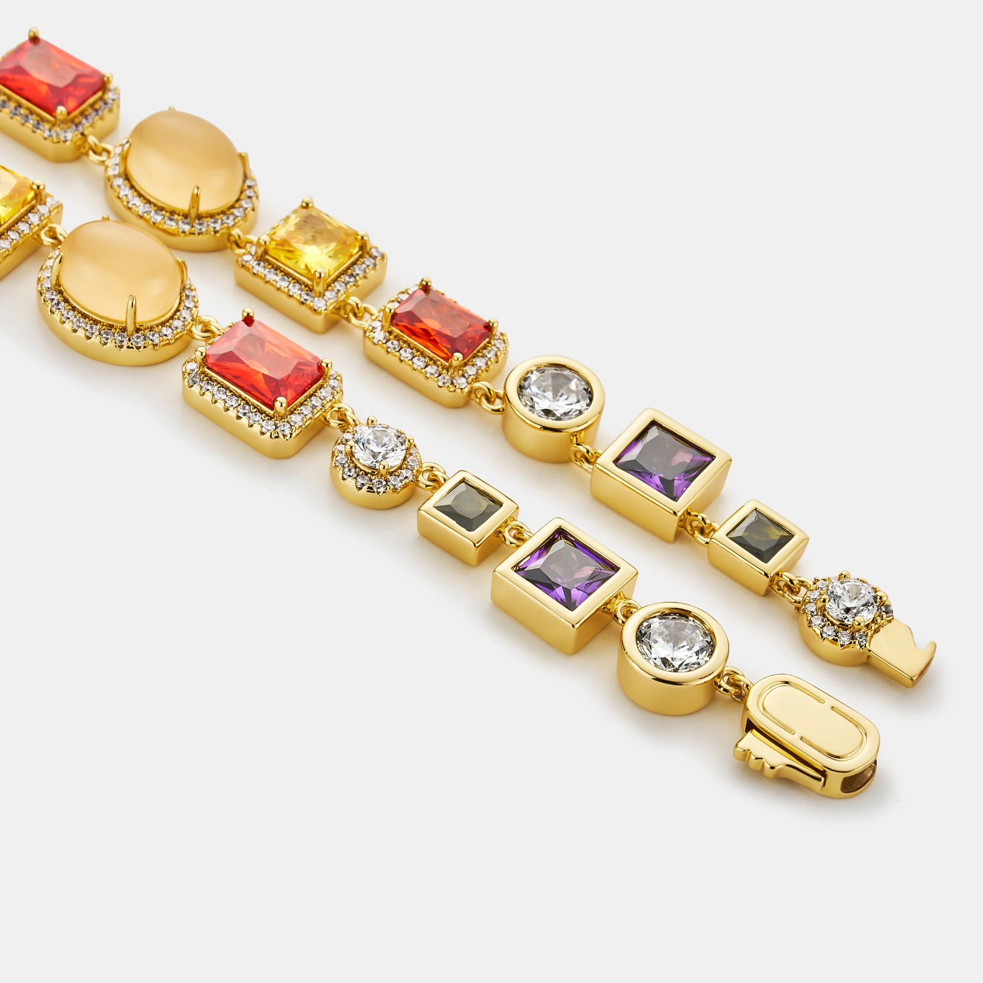 Gemstone Bracelet (Gold) - Image 6